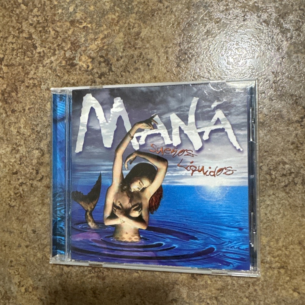 MANÁ - Sueños Liquidos (1997 WEA Latina) Vintage Rock En Espanol
